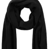 Sale Elsewhere Fashion Baia Twill Scarf-Black
