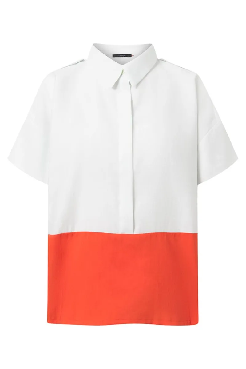 Outlet Elsewhere Fashion Barkly Blouse-Off-White-Fire