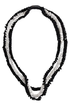 Store Elsewhere Fashion Barrydale Necklace-Black-White
