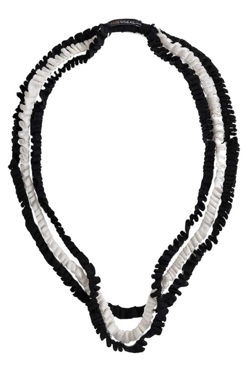 Store Elsewhere Fashion Barrydale Necklace-Black-White