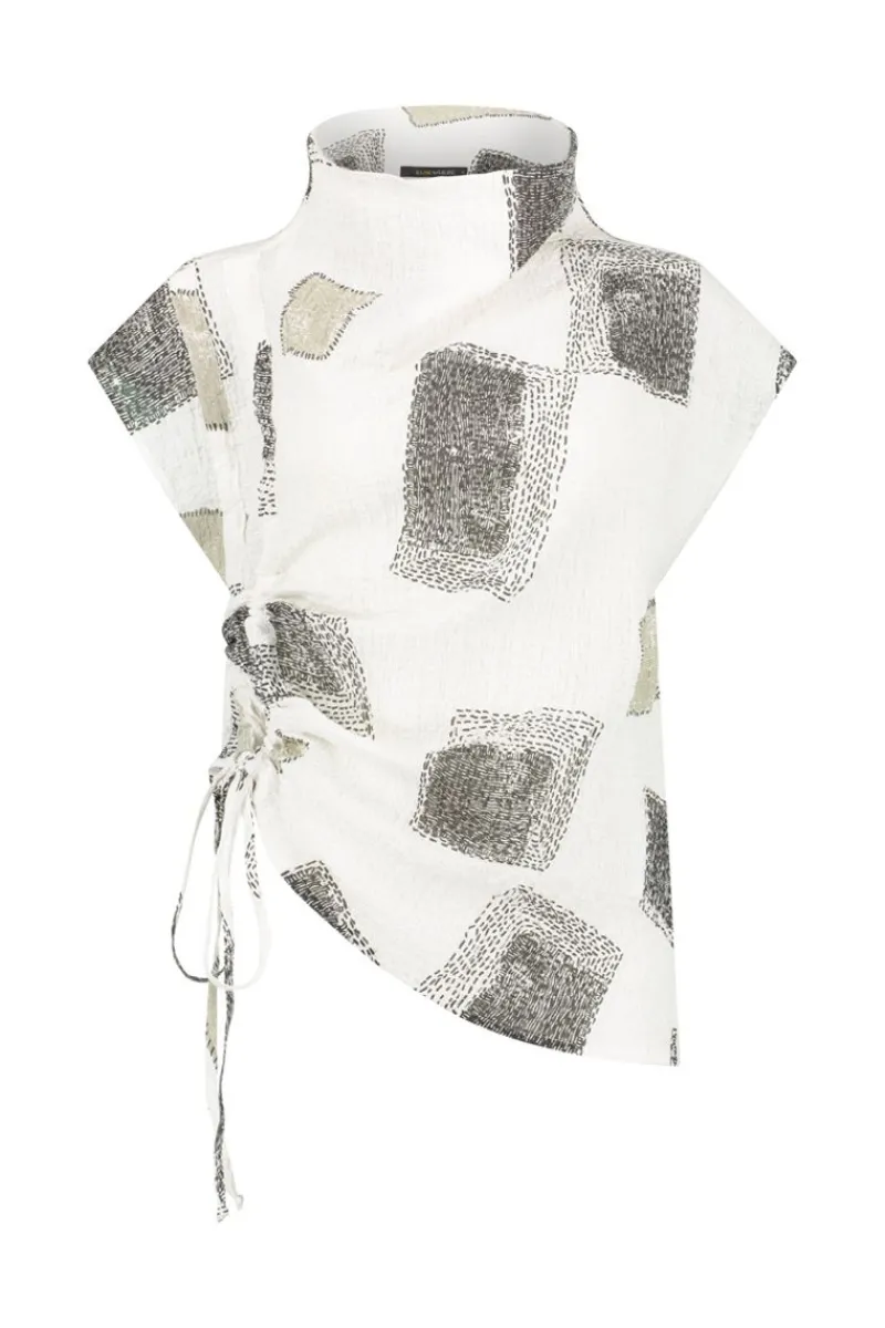 Online Elsewhere Fashion Beltra Top-Off-White