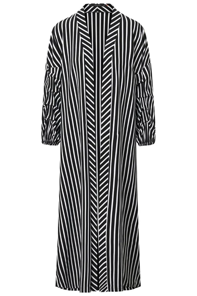 Hot Elsewhere Fashion Bizana Cardigan-Black-Offwhite