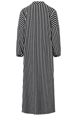 Hot Elsewhere Fashion Bizana Cardigan-Black-Offwhite