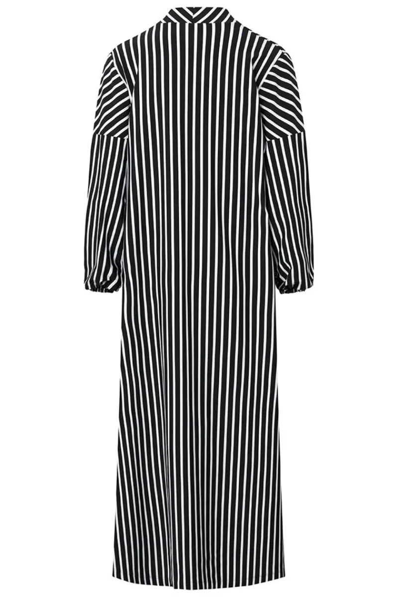 Hot Elsewhere Fashion Bizana Cardigan-Black-Offwhite