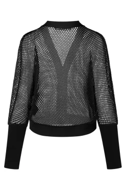 Cheap Elsewhere Fashion Breathing Cardigan-Black