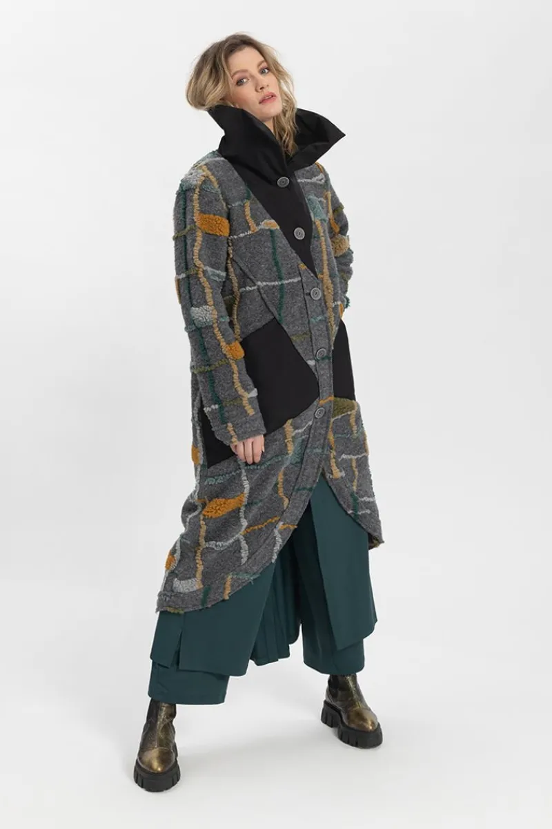 Shop Elsewhere Fashion Claudio Coat-Anthracite