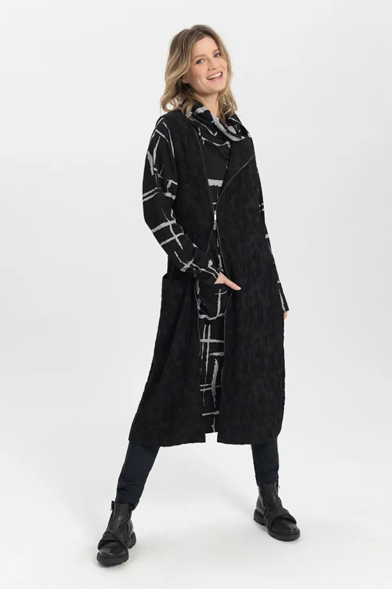 Shop Elsewhere Fashion Cocal Gilet-Black