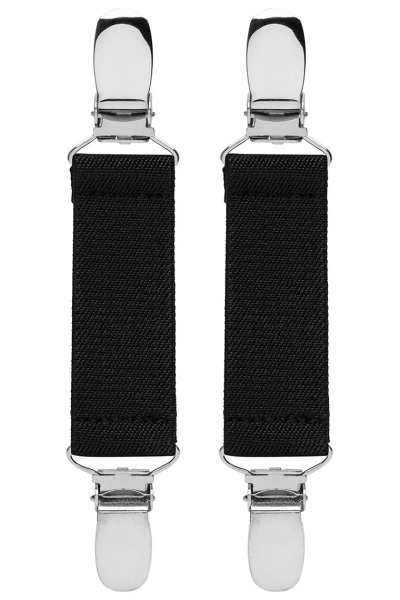 New Elsewhere Fashion Elastic Clips-Silver