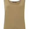 Online Elsewhere Fashion Elim Jersey Top-Golden