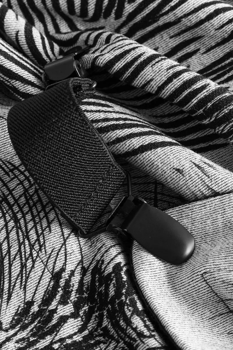 Flash Sale Elsewhere Fashion Finger Print Scarf-Slate
