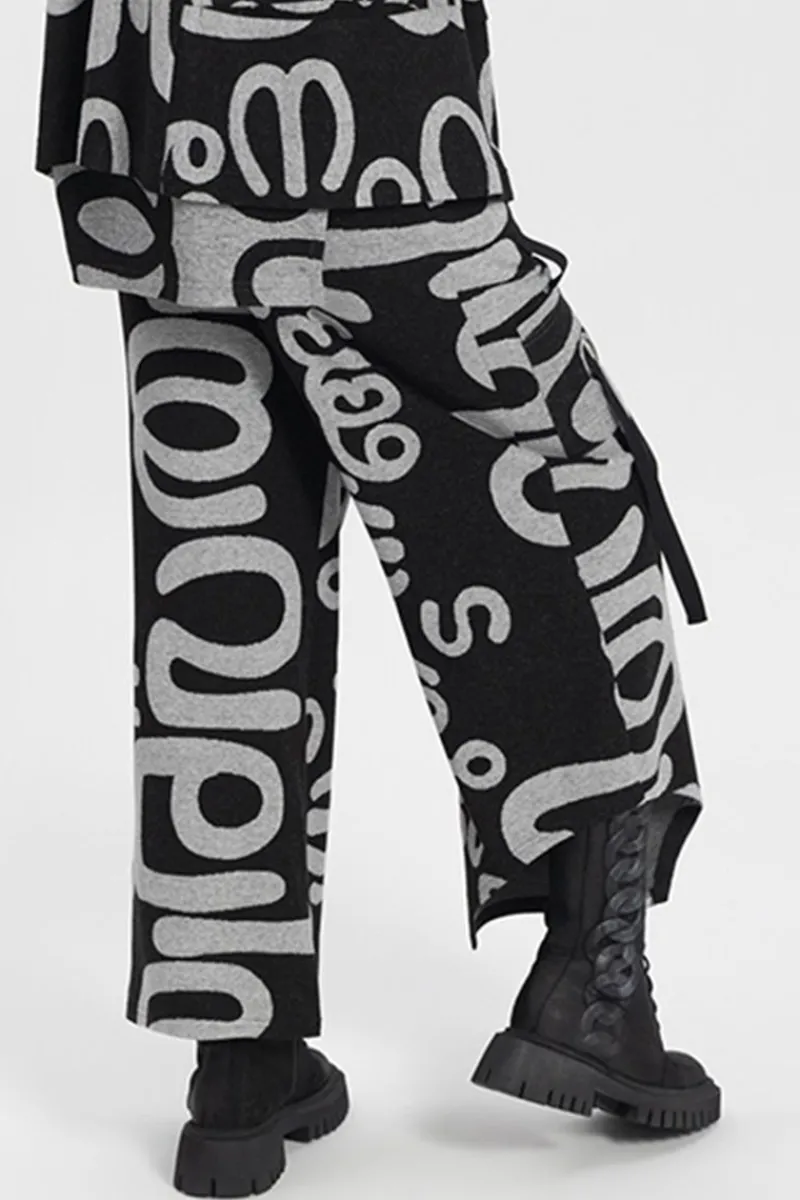 Hot Elsewhere Fashion Granja Trousers-Black