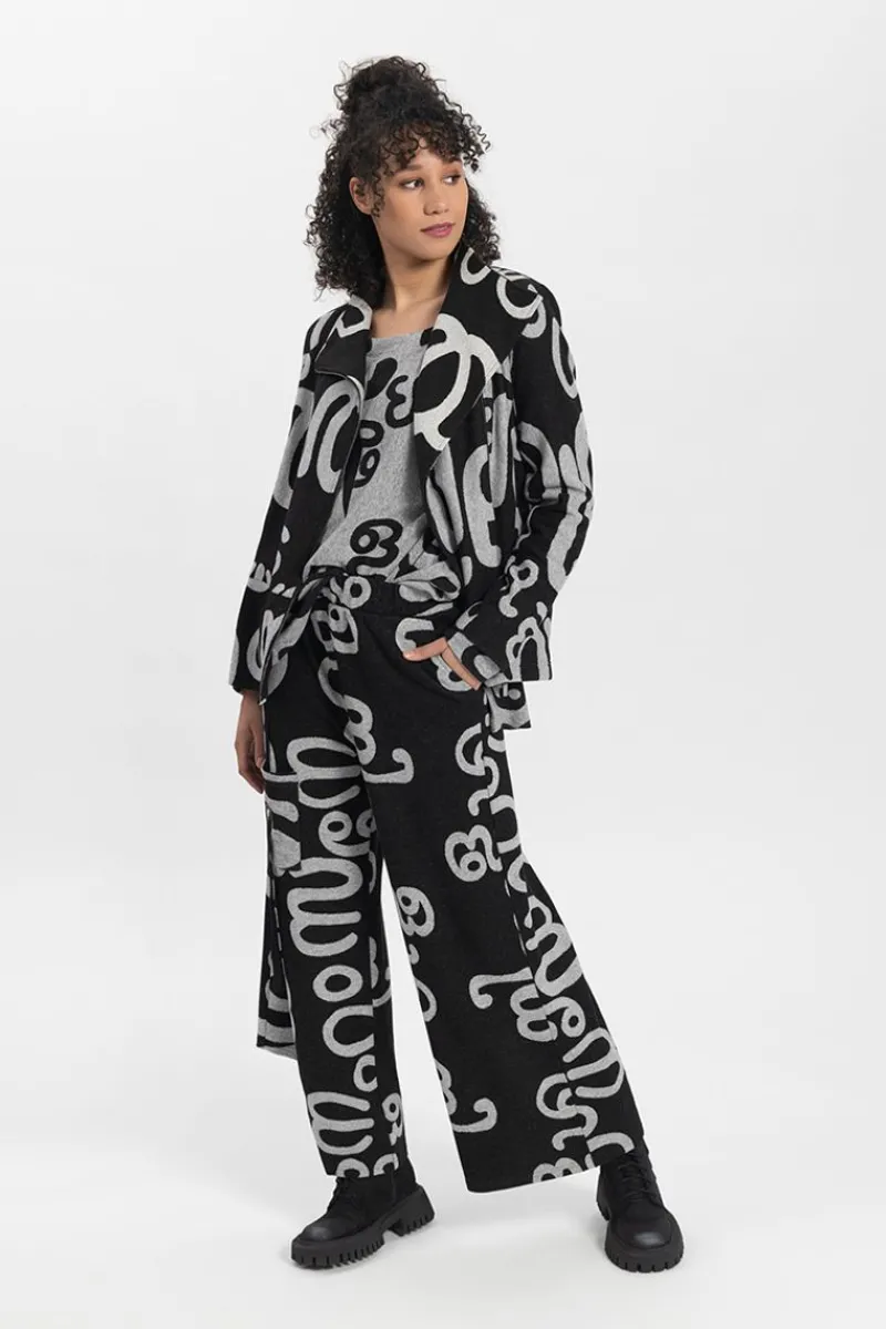 Hot Elsewhere Fashion Granja Trousers-Black