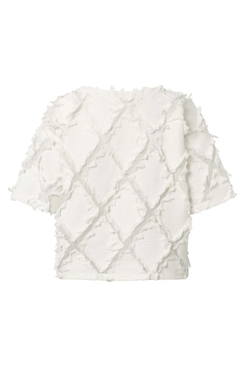 Discount Elsewhere Fashion Hankey Top-Off-White