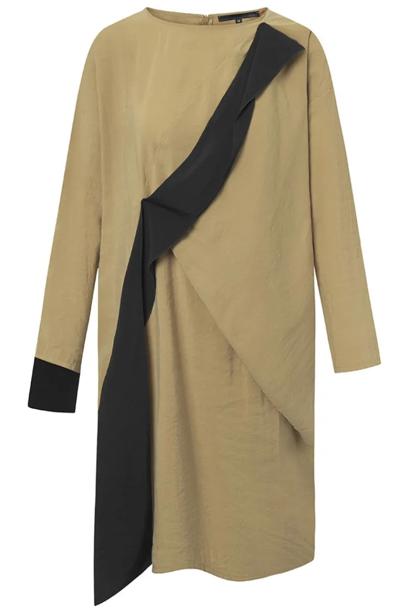 Shop Elsewhere Fashion Ivory Dress-Golden