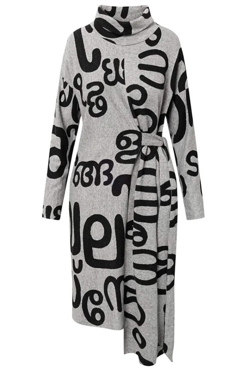Store Elsewhere Fashion Jucas Dress-Anthracite