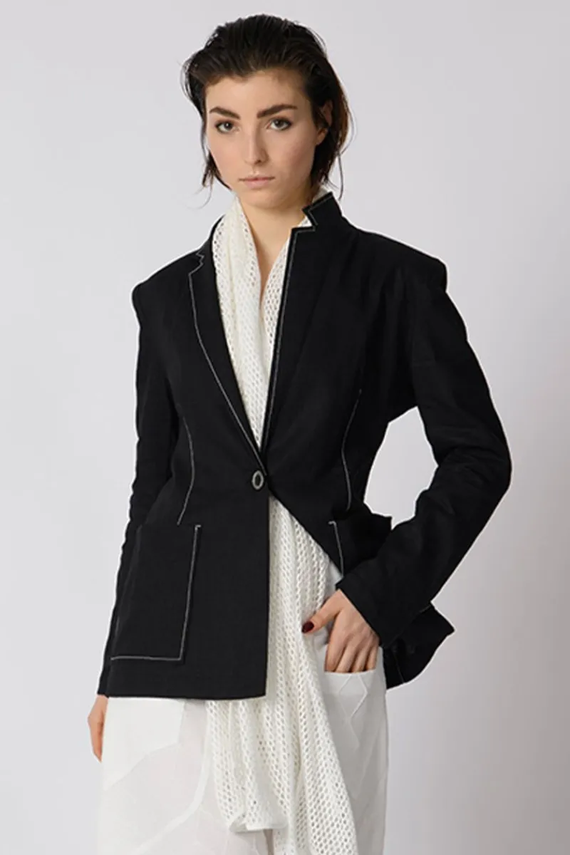 Best Elsewhere Fashion Kumara Blazer-Black