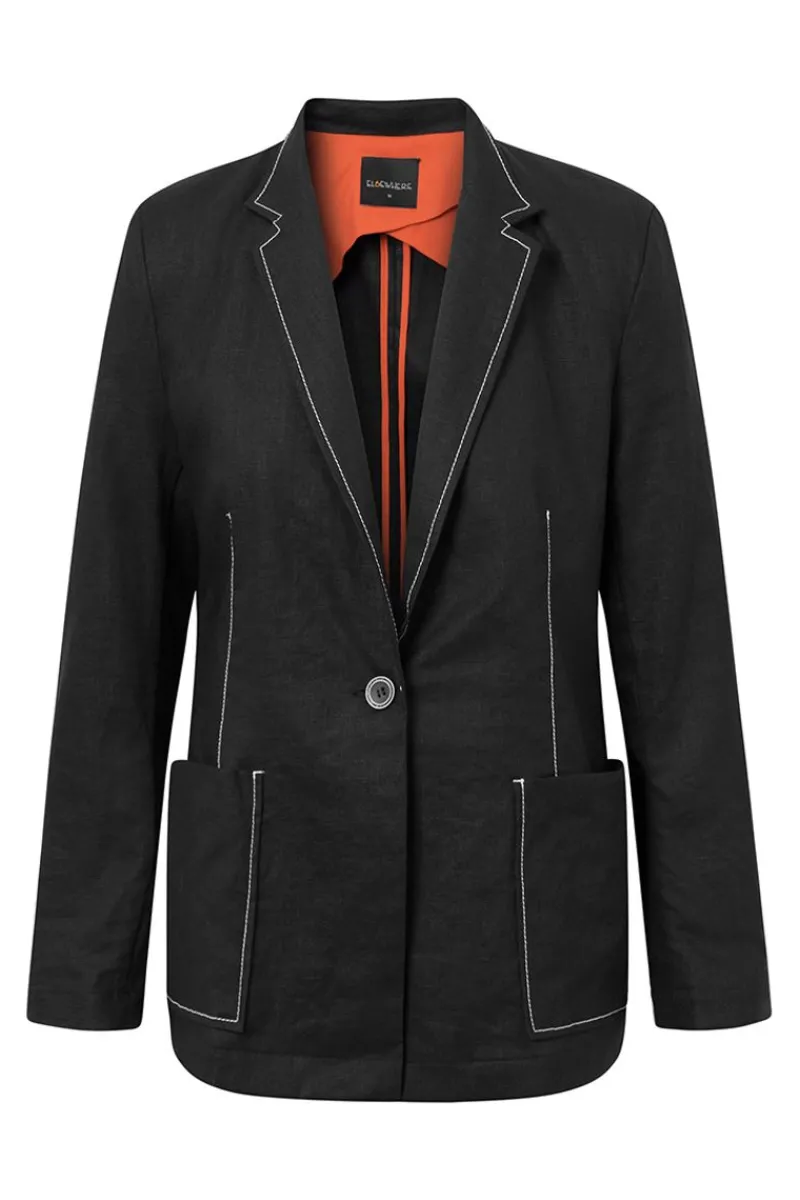 Best Elsewhere Fashion Kumara Blazer-Black