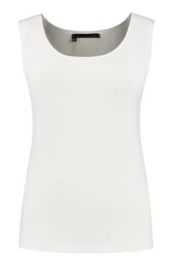 Sale Elsewhere Fashion Kylie Basic Singlet-Offwhite