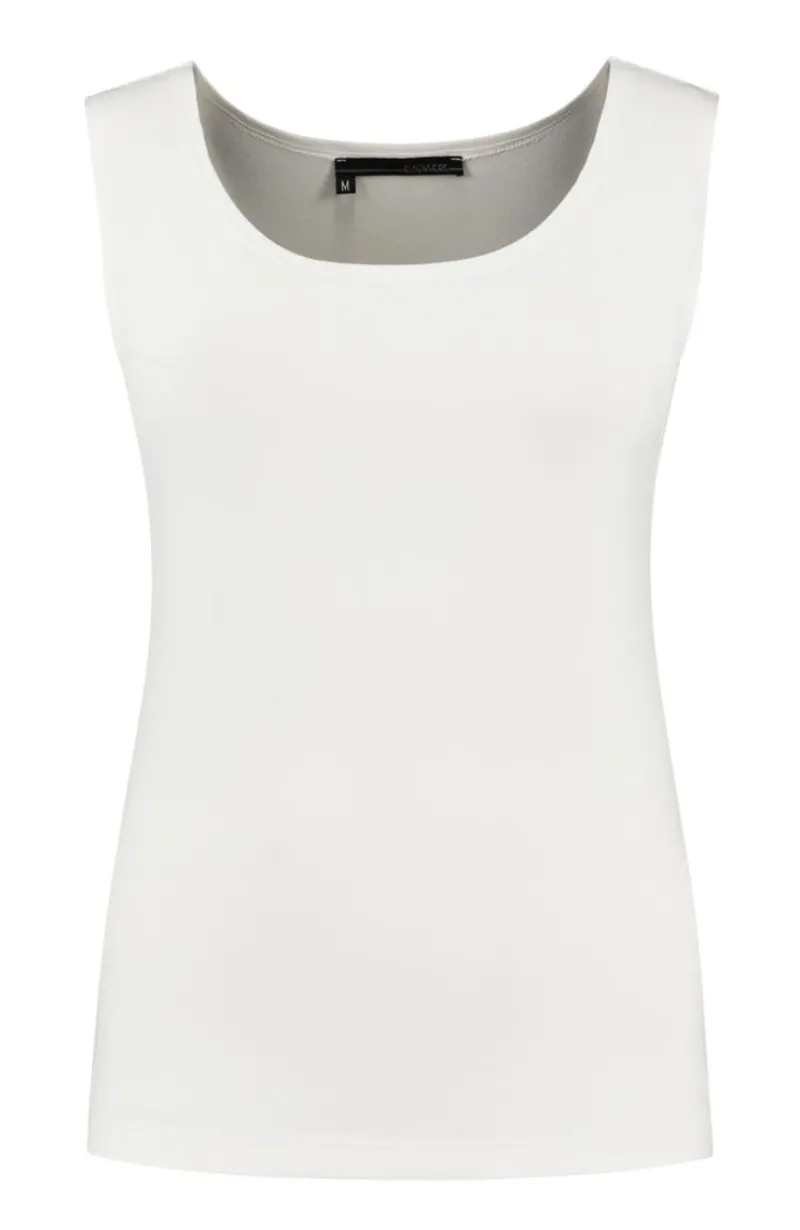 Sale Elsewhere Fashion Kylie Basic Singlet-Offwhite