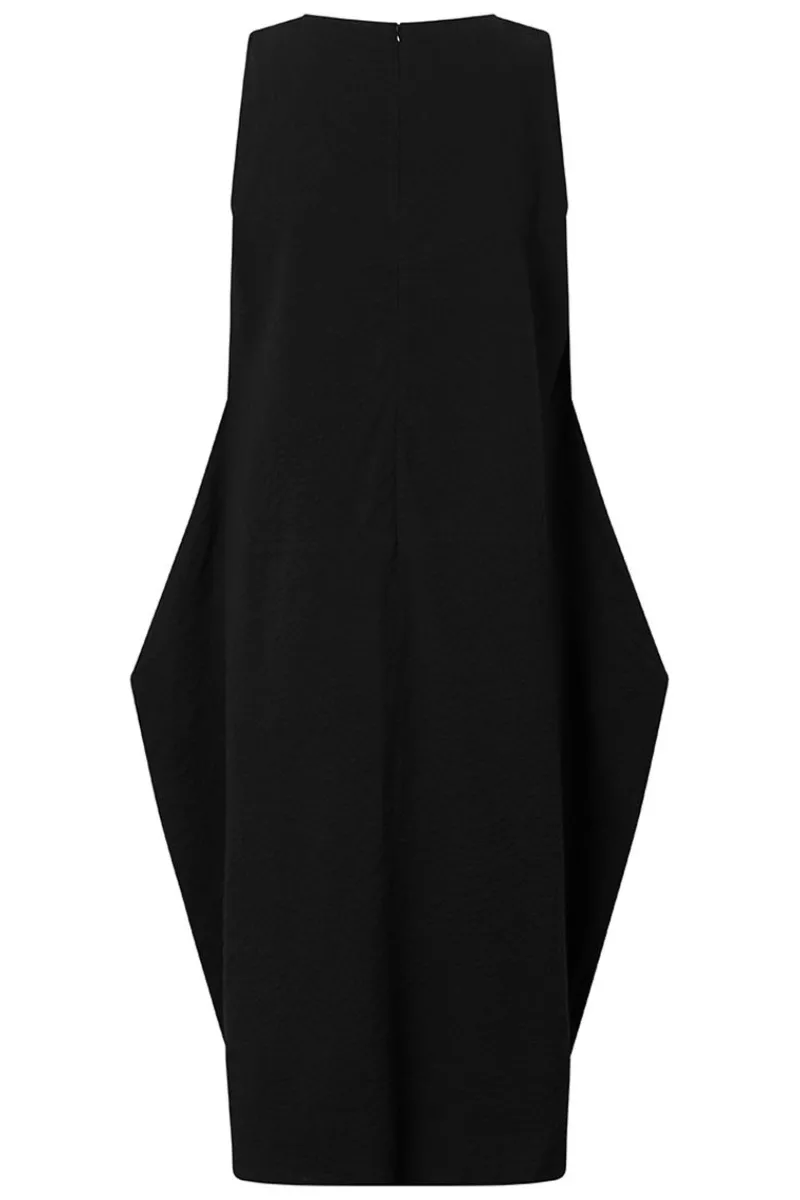 Hot Elsewhere Fashion Libode Dress-Black