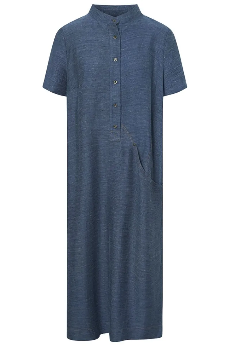 Sale Elsewhere Fashion Mandini Dress-Denim