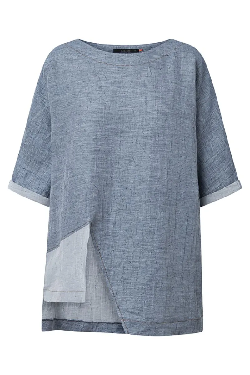 Flash Sale Elsewhere Fashion Marloth Blouse-Denim
