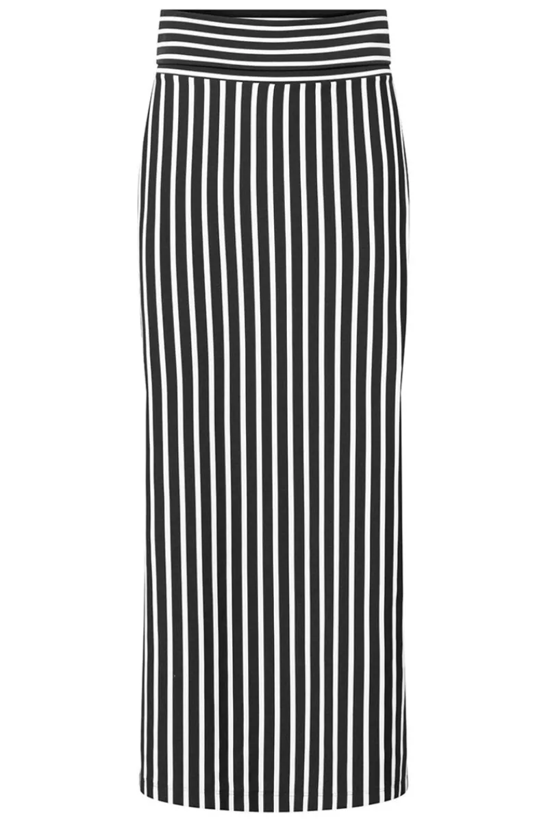 Best Sale Elsewhere Fashion Masilo Travel Skirt-Black-Offwhite