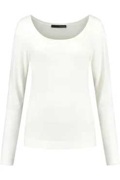 Best Elsewhere Fashion Maxima Basic Top-Offwhite