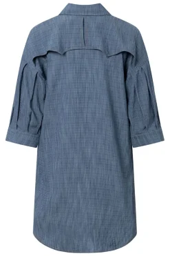 New Elsewhere Fashion Reivilo Blouse-Denim