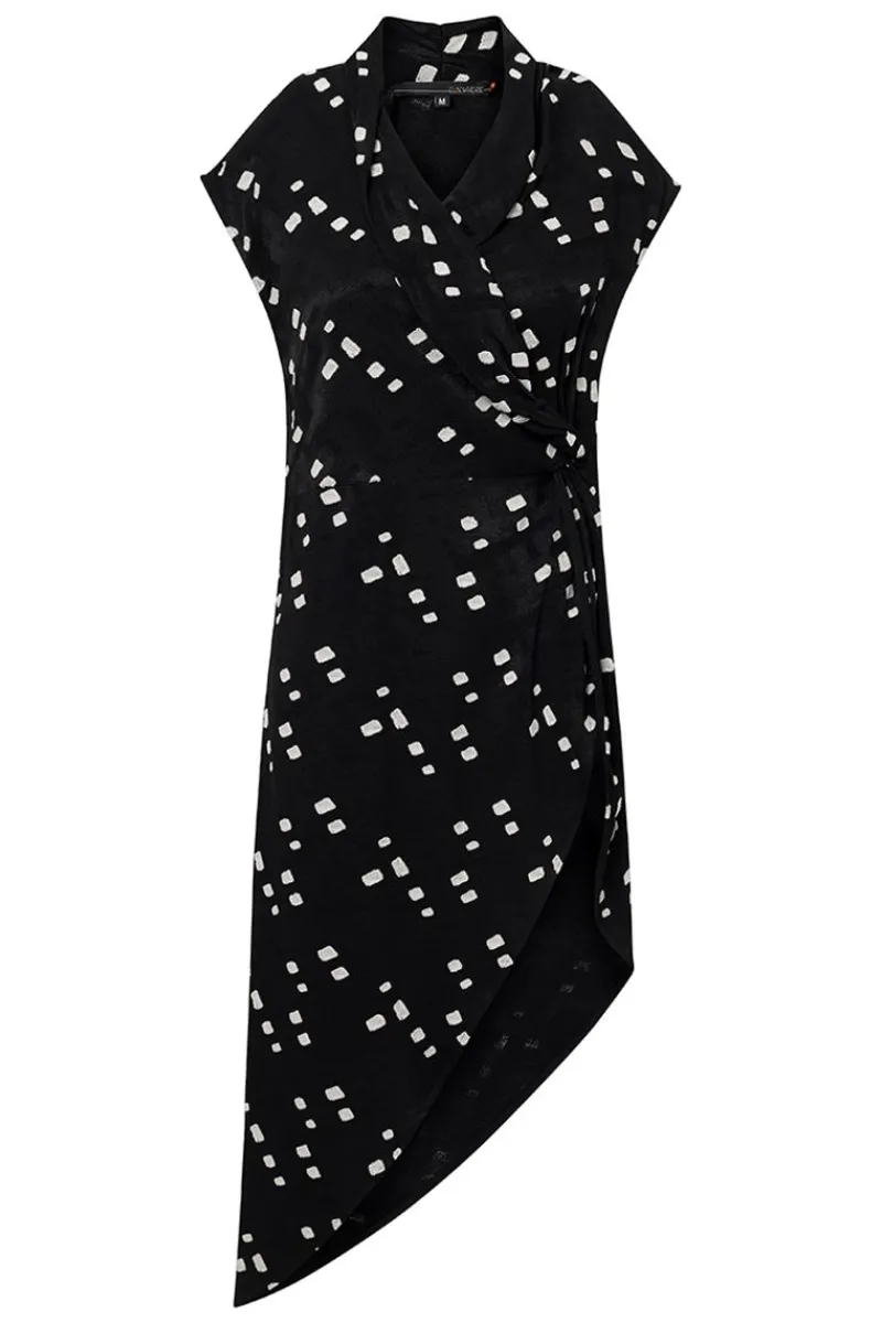New Elsewhere Fashion Sada Tunic-Black
