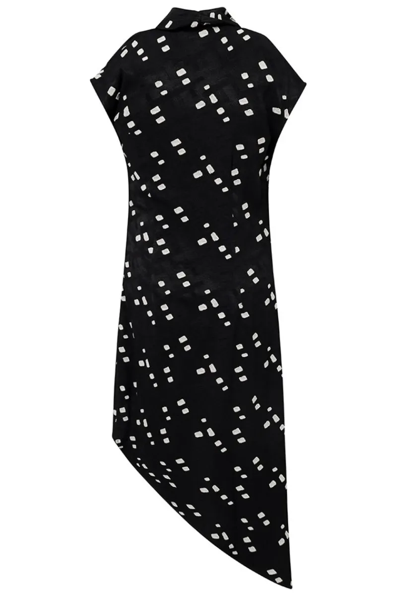 New Elsewhere Fashion Sada Tunic-Black