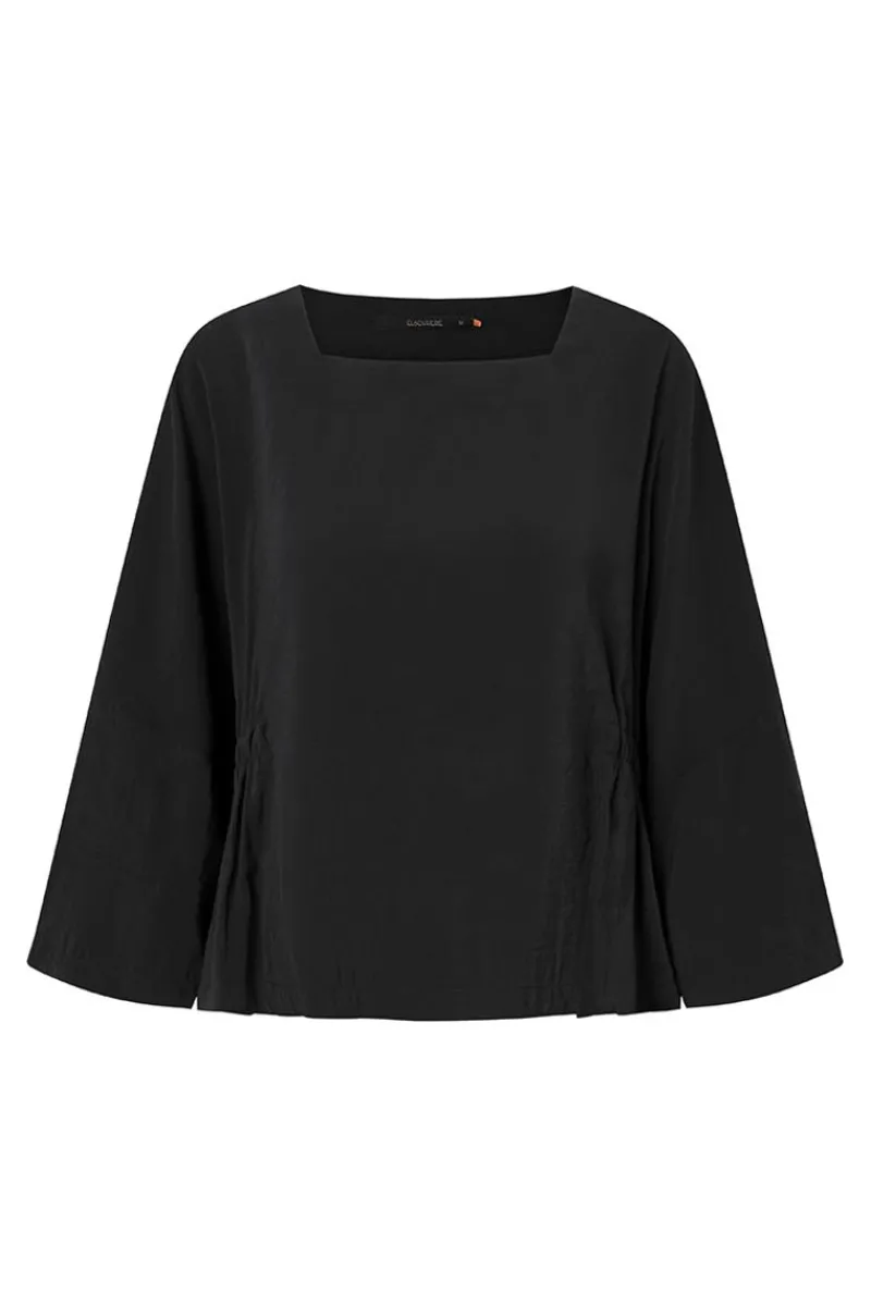 Sale Elsewhere Fashion Sezela Blouse-Black