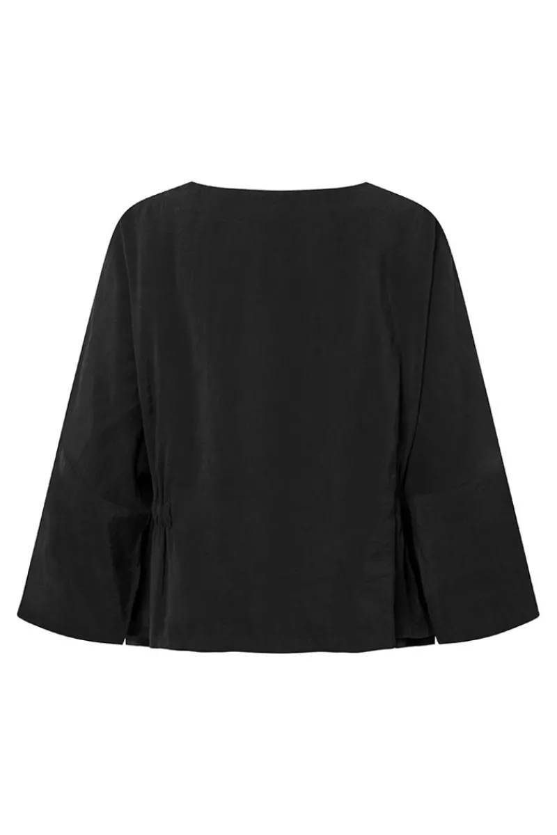 Sale Elsewhere Fashion Sezela Blouse-Black